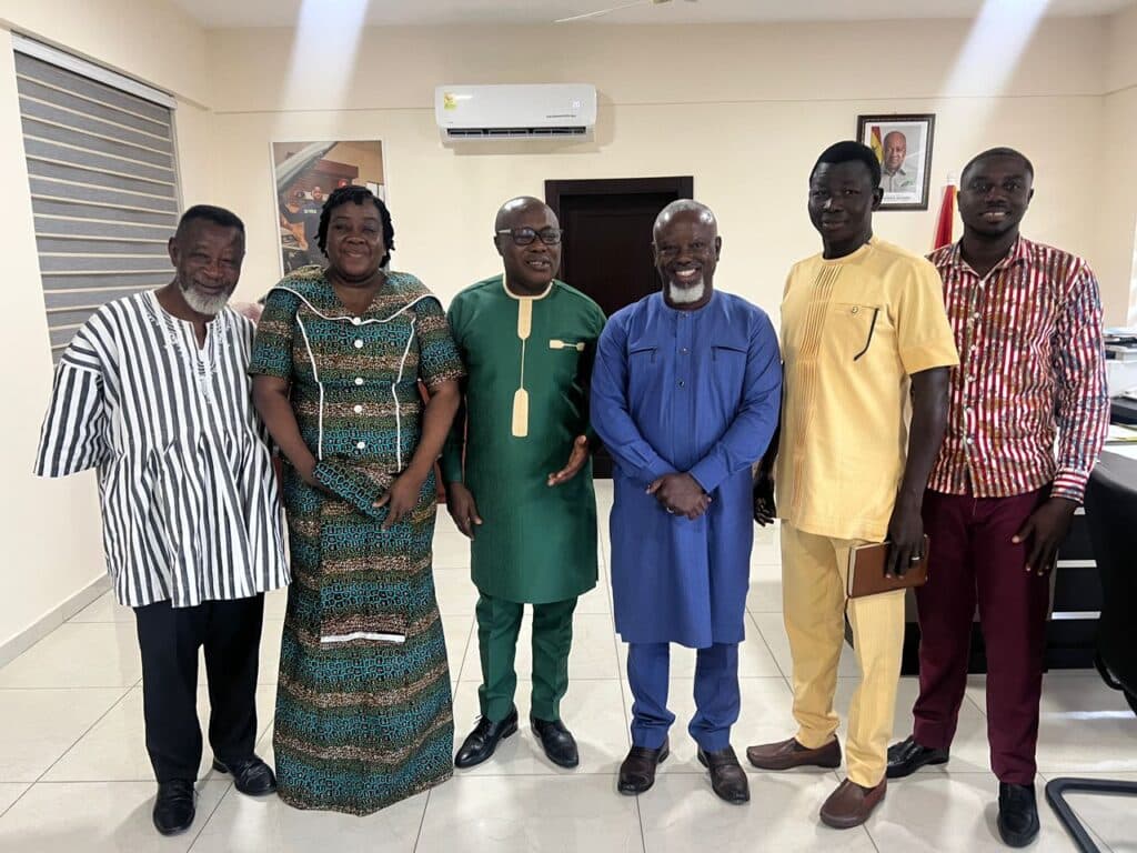 Oti TVET Regional Directorate delegation courtesy call