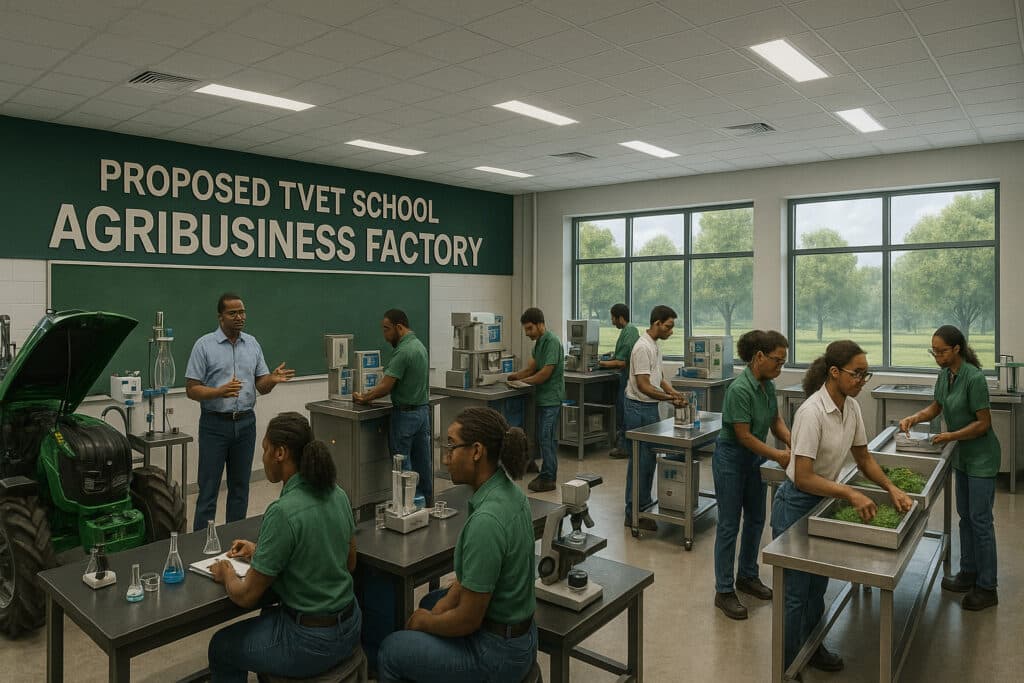 Proposed TVET School Agribusiness Factory (Interior)