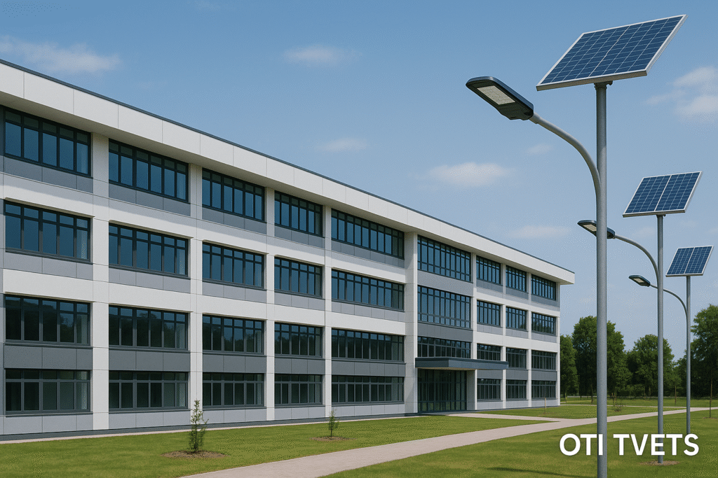 Solar Street Lights Across All Campuses