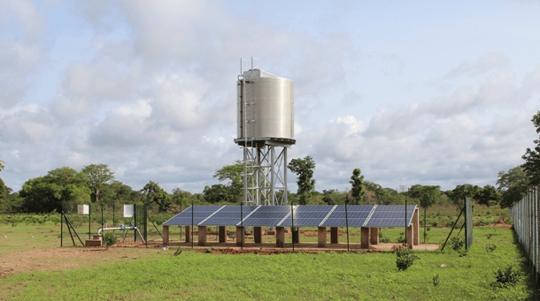 Solar Borehole Water Tank for Each Boarding House